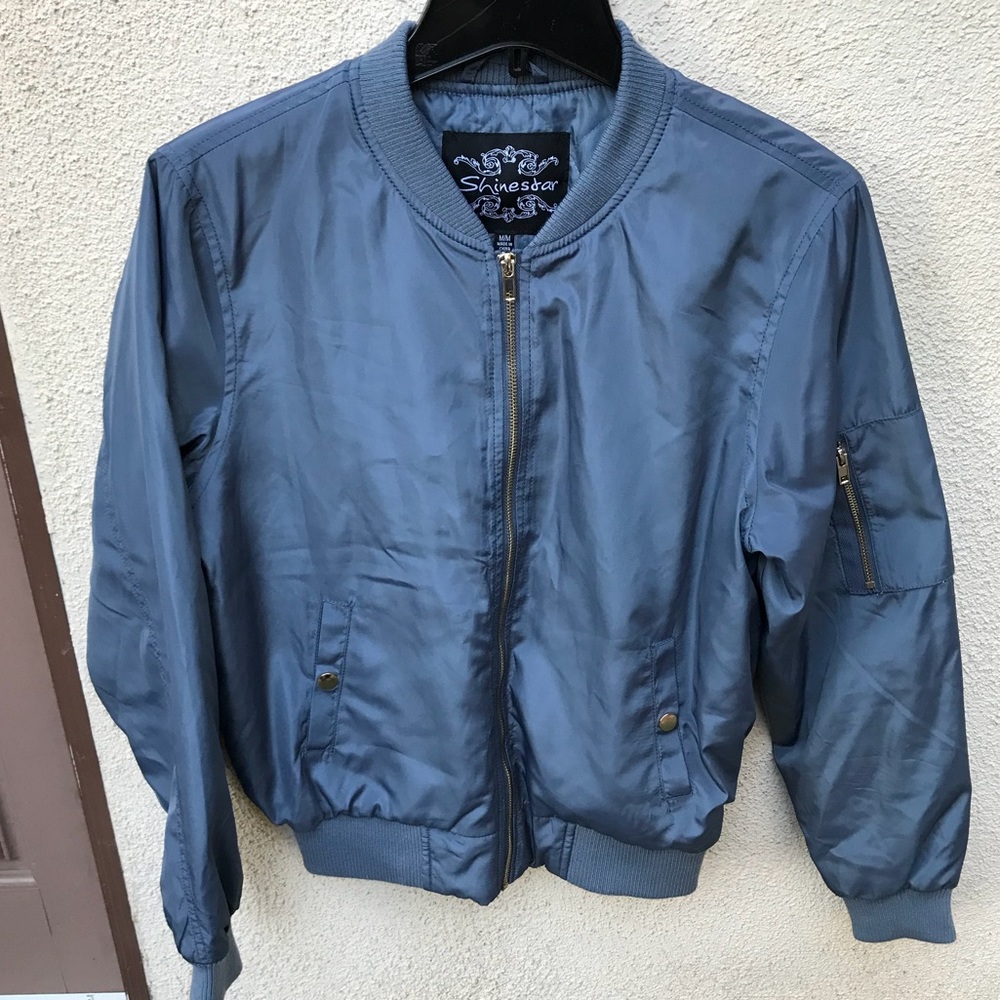 Shinestar blue jacket size Medium